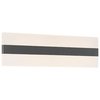 Access Lighting Netherton, BiDirectional LED Vanity, Matte Black Finish, Acrylic Lens Acrylic 62591LEDD-MBL/ACR